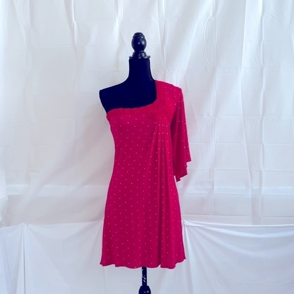 Sky One Shoulder Dress Size M - Picture 1 of 6